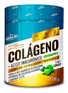 COLAGENO C/VERISOL E HIALURONICO - 230GR LIMÃO  SHARKPRO