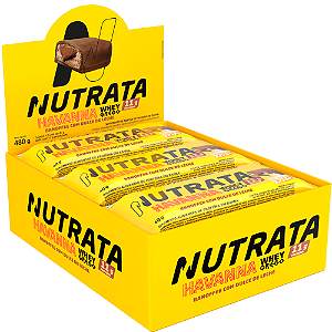 BARRA PROTEICA NUTRATA HAVANNA GREGO BAR BANNOFFEE DISPLAY C/ 12 UN 40G