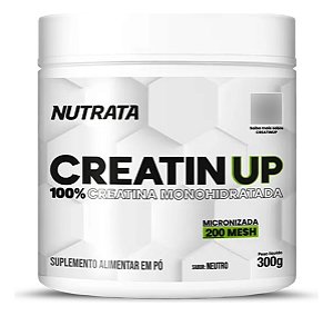 CREATINA MONOHIDRATADA 300GR POTE - NUTRATA