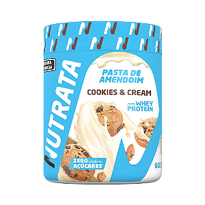 PASTA AMENDO WHEY COOKIES & CREAM 600G NUTRATA