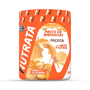 PASTA AMENDO WHEY PACOCA POTE 600G NUTRATA