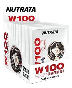 PROTEINA NUTRATA W100 WHEY COOKIES SACHE 30 G