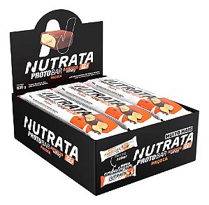 PROTOBAR AMENDO WHEY PACOCA DISPLAY C/ 9 BARRAS 70GR NUTRATA