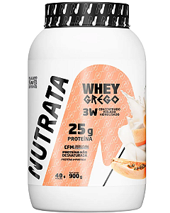 WHEY GREGO 3W VITAMINA DE FRUTAS 900G NUTRATA