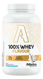 100% WHEY FLAVOUR (900 G) LEITE ATLHETICA