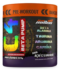 C4 BETA PUMP PRE WORKOUT - GUARANA C/ AÇAI 225G POTE NEW MILLEN