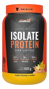 ISOLATE PROTEIN PESSEGO C/ MANGA POTE 900G NEW MILLEN