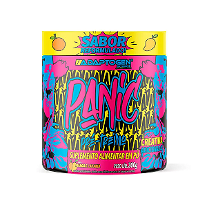 PANIC PRE-TREINO MANGA COM LARANJA 300G ADAPTOGEN