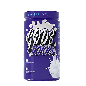GODS 100% WHEY 900G LEITE (POTE) CANIBAL INC