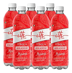 ITTS SERO AGUA TONICA - MELANCIA -  SUPLEMENTO SEM ACUCAR 1 L C/ 6 UN