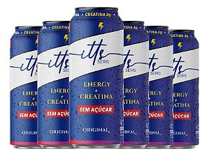 ITTS SERO ENERGY - CREATINA ORIGINAL SEM ACUCAR 473 ML FD C/ 6
