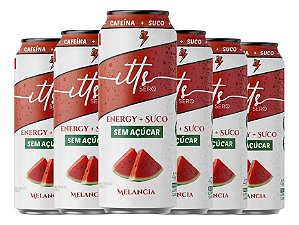 ITTS SERO ENERGY SUCO - MELANCIA SEM ACUCAR 473 ML FD C/ 6 UN