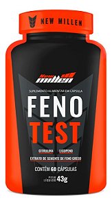 FENOTEST  COM 60 CAPSULAS POTE NEW MILLEN