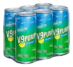 V9 DRINK - LIMAO 269ML SHARK PRO FD C/6 UN