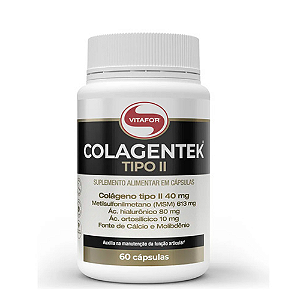 COLAGENTEK II 60 CAPSULAS 750MG VITAFOR