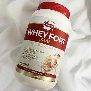 WHEY FORT 3W POTE 900G PAÇOCA VITAFOR