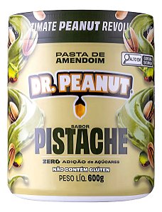 PASTA DE AMENDOIM DR. PEANUT PISTACHE 600G