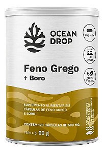 FENO GREGO+BORO 120 CAPSULAS 500 MG OCEAN DROP