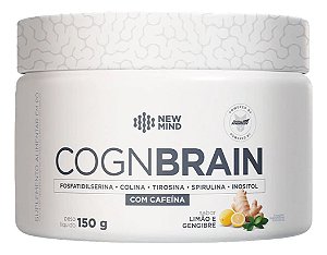 COGNBRAIN CAFEINA LIMAO COM GENGIBRE 150G POTE NEW MILLEN