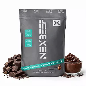 NEXBEEF - PROTEINA DA CARNE - (BEEF PROTEIN) 910G SABOR:MOUSSE DE CHOCOLATE NEXLIFE