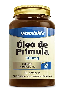 OLEO DE PRIMULA 500mg (60 CAPS) VITAMINLIFE