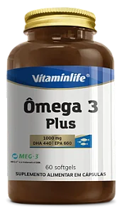 OMEGA 3 PLUS 1000mg (60 CAPS) VITAMINLIFE