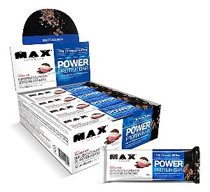 POWER PROTEIN BAR NAPOLITANO 12 UN DE 41G MAX TITANIUM