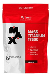 MASS TITANIUM REFIL 3KG CHOCOLATE  MAX TITANIUM