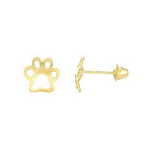 Brinco Patinha Cachorro 0,3g