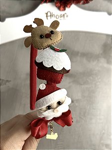 Tiara Infantil Luz de Natal Roana