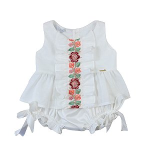 Conjunto Bata com Culote ou Short Dubai