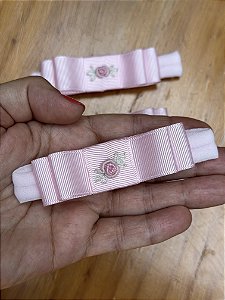 Faixa de Meia de Seda Chanel Média com Rococó Roana