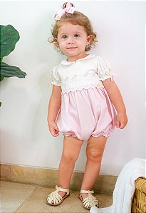Pimpão Infantil Pétalas do Meu Jardim Rosa Roana