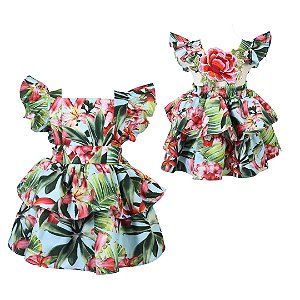 Vestido Infantil From Estampado Roana