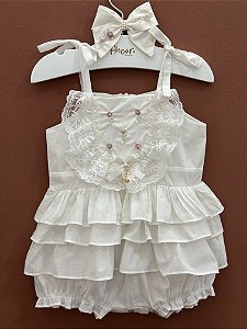 Pimpão Infantil Grandes Mimos Marfim Roana