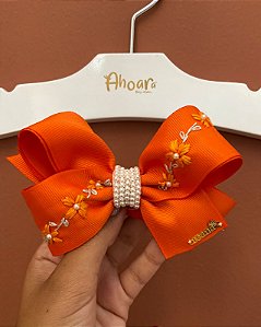 Faixa Infantil na Meia de Seda Grande Flores Roana