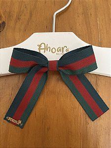 Laço Menina Infantil Medio Ponta Pequenos Luxos Estilo Gucci Roana