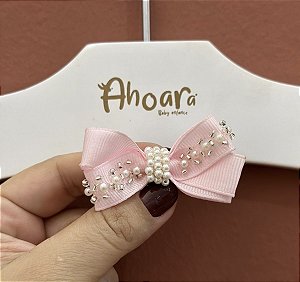Laço Infantil Miudinho Rosa Roana