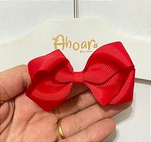 Laço Infantil Médio de Gorgurão Básico Roana