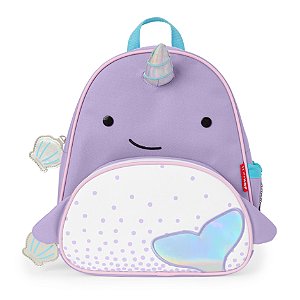 Mochila Infantil Zoo Baleia Narval Skip Hop