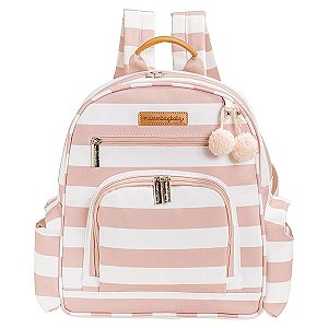 MOCHILA KIDS MARGARIDA - ROSA - MASTERBAG