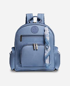 Mochila Maternidade Noah Fauna Azul Masterbag Baby