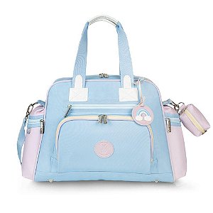 Bolsa Térmica Anne Colrs Azul/Rosa Masterbag Baby