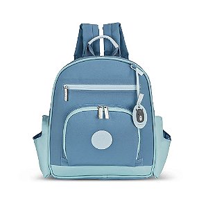 Mochila Maternidade Noah Colors Azul / Verde Água Masterbag Baby