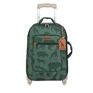 Mala Maternidade de Rodinha Safari Verde Masterbag Baby