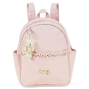 Mochila Maternidade Chic Rosa Hug