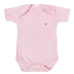 Body Basic Liso Rosa Mc Batistela Baby