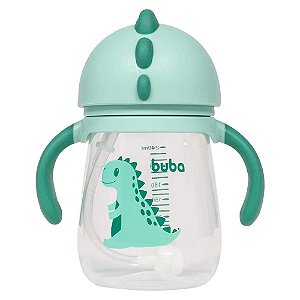 Copo Dino Com Alca Verde Buba