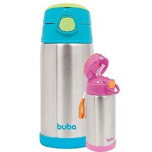 Garrafa Térmica Parede Dupla 400Ml Buba