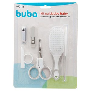 Kit Cuidados Baby Cinza Buba